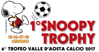 Snoopy calcio logo 2017 con date